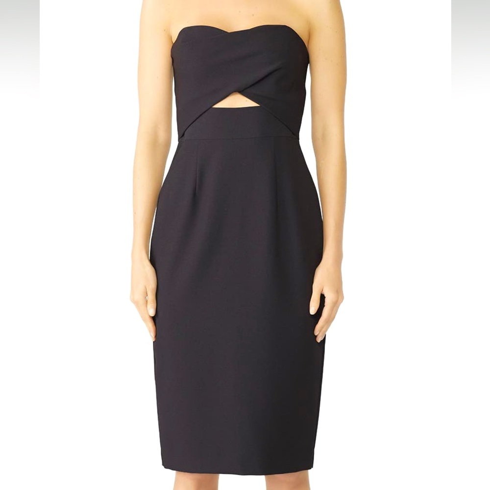 Like new Size 6 Black Halo Cocktail Dress